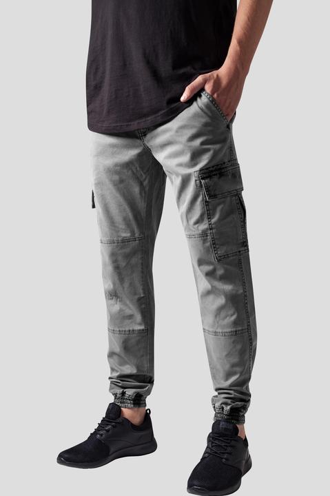 Actual product image Urban Classics Washed Cargo Twill Jogging Pants (Frequency band 38 (2600 MHz))