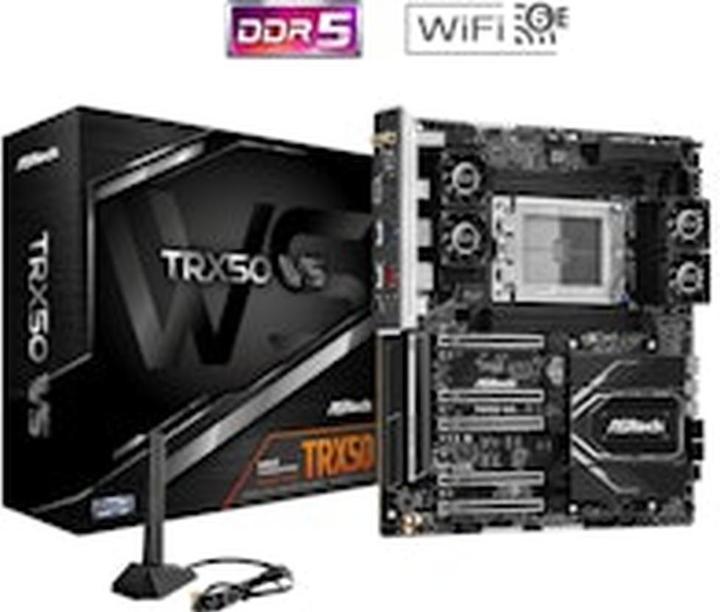 Actual product image AsRock TRX50 WS (sTR5, AMD TRX50, E-ATX)
