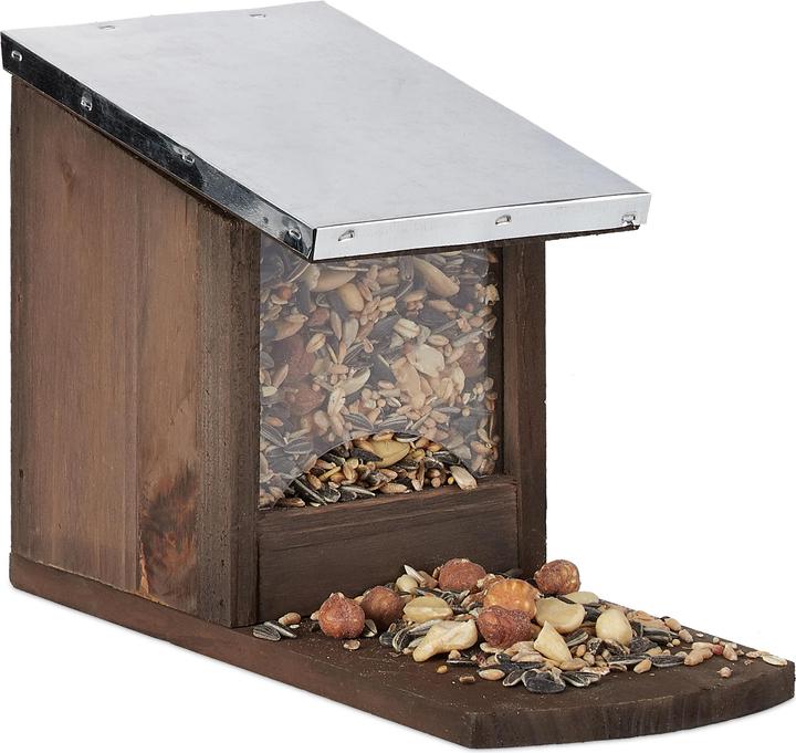 Produktbild Relaxdays Eichhörnchen Futterhaus