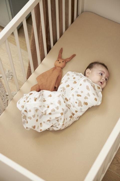 Actual product image Meyco jersey fitted sheet 2-pack 60x120 sand