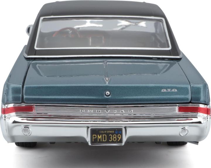Produktbild Maisto Pontiac GTO Hurst Edition 1965 blau 1/18