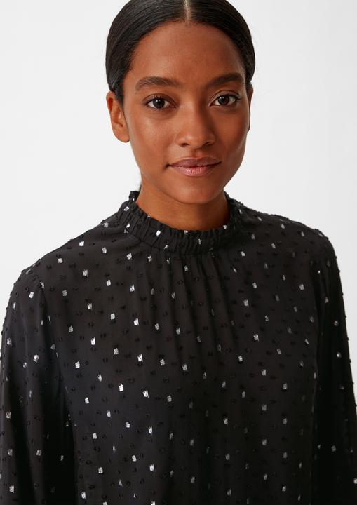 Produktbild Comma Bluse Bluse mit Dobbystruktur (36)