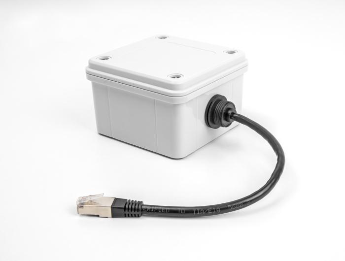 Image du produit Delock Câble RJ45 mâle vers RJ45 femelle Cat.6A à encastrer m (S/UTP, CAT6a, 0.25 m)