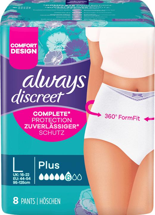 Actual product image Always Discreet (32 x, Large)