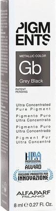 Produktbild Alfaparf Milano Pigmente Farbe Grau Schwarz 48ml (Schwarz)