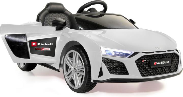Produktbild Jamara Ride-on Audi R8 Spyder weiss 18V Einhell Power X-Change (18 V)