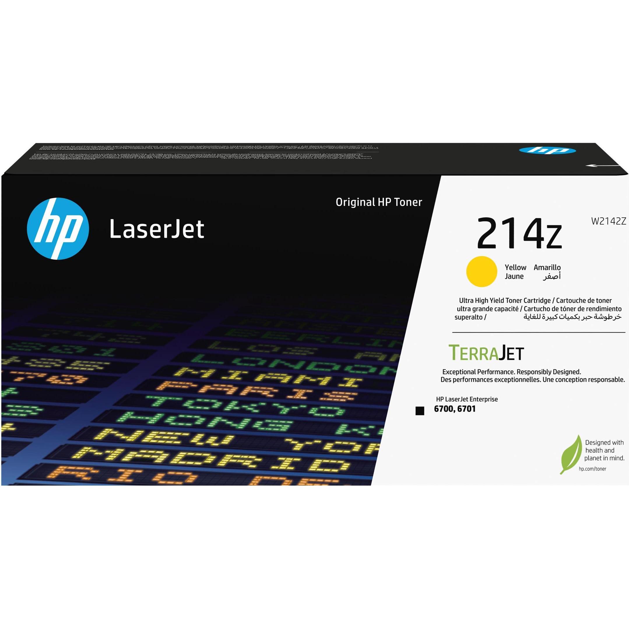 HP, Toner, 214Z Toner LaserJet authentique Extra-grande capacité Jaune, 26000 pages, Magenta, 1 pièce(s) (Y)