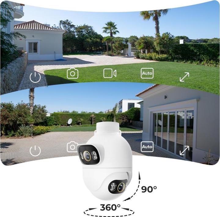 Actual product image imilab EC6 Dual, Wi-Fi, 3K, IP66, Outdoor
