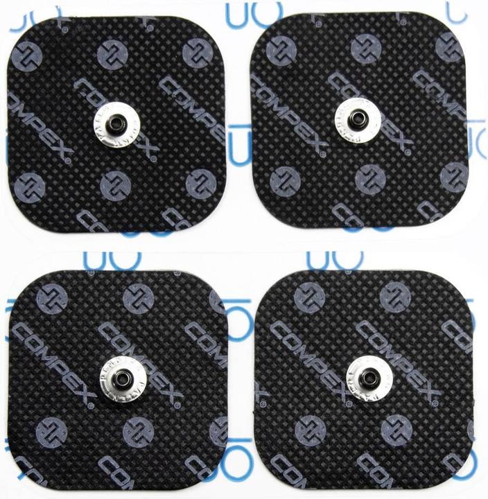 Compex Easysnap Performance Electrodes 5x5, 4 pcs.