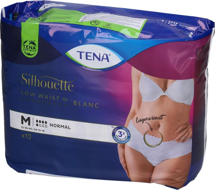 Actual product image Tena LADY Pads for bladder incontinence Pants Discreet size M (12 x, Regular)