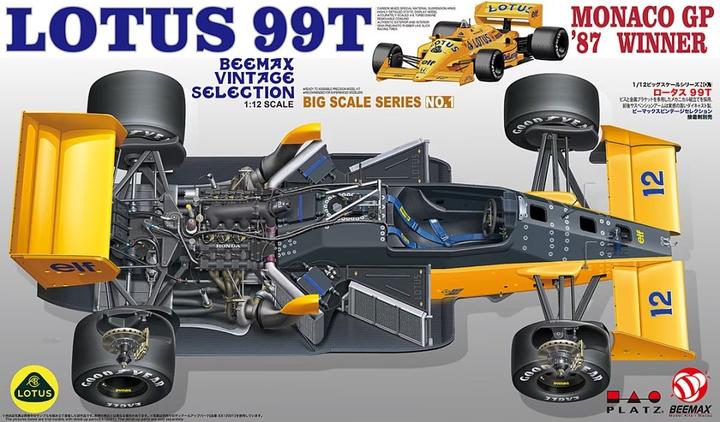 Beemax Lotus 99T 1987 World Chapion Monaco GP#12