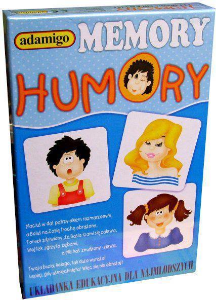 Actual product image Adamigo Game MEMORY HUMORY - 4959 (Polish)