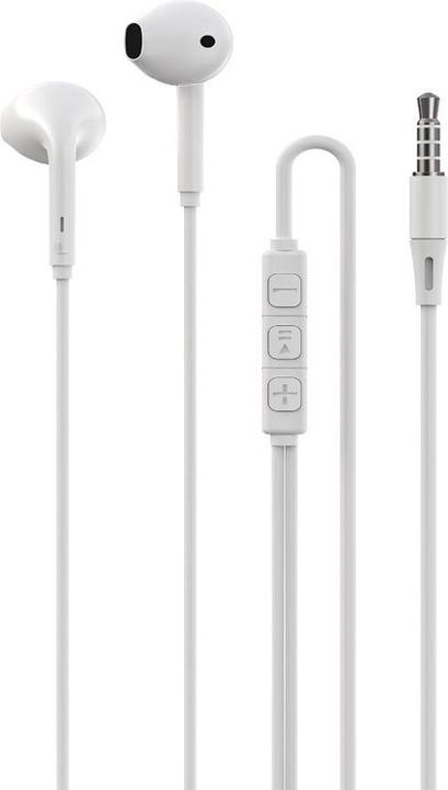 Produktbild Devia Kabelgebundene Kopfhörer Kintone A3 Klinke 3,5mm weiss (Kabelgebunden)