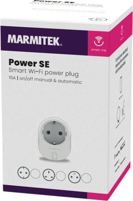 Image du produit Marmitek POWER SE Smart Wi-Fi power plug 15A