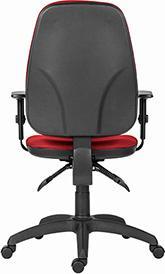 Produktbild Powerton ERGO ANNA Ergonomischer Bürostuhl, Rot (43 - 55 cm)