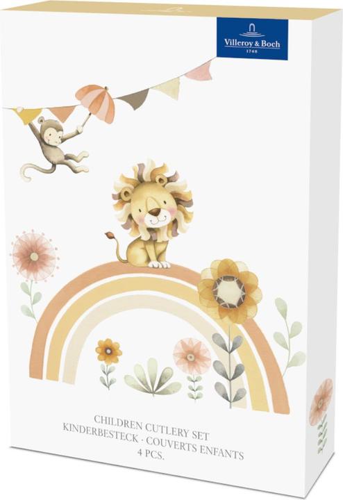 Produktbild Villeroy & Boch Kinderbesteck 4tlg. Roar like a Lion