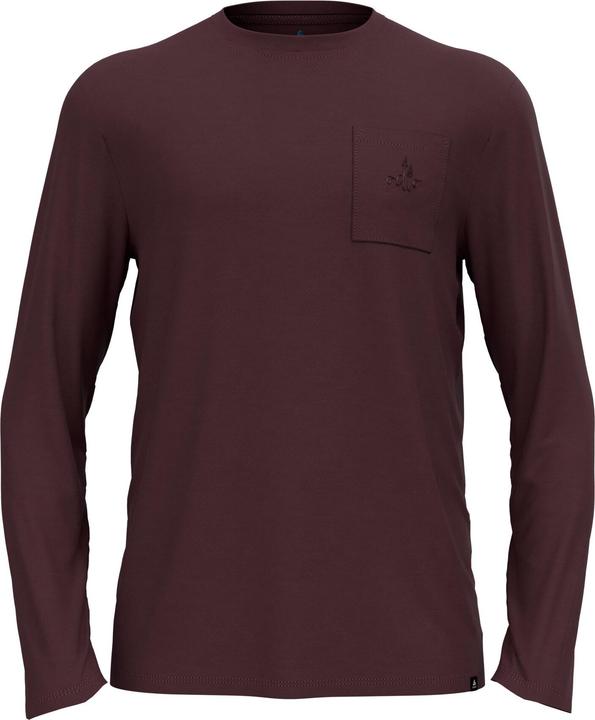 Actual product image Odlo T-shirt crew neck l/s MERINO 200 POCKET (XXL)