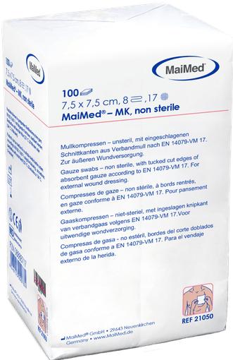 Produktbild MaiMed MULLKOMPR UNST 7.5X7.5 8F