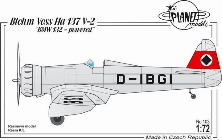 Immagine prodotto Planet Models Blohm Voss Ha 137V-2