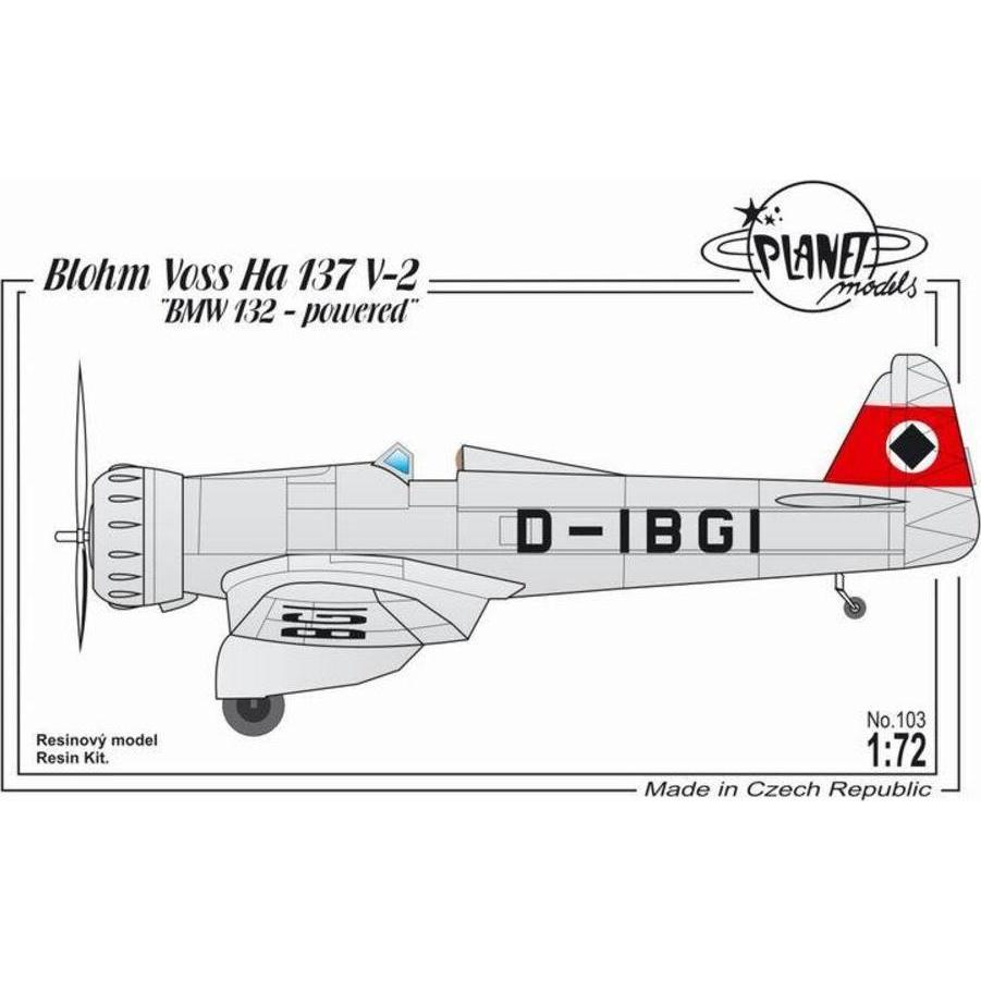 Planet Models Blohm Voss Ha 137V-2