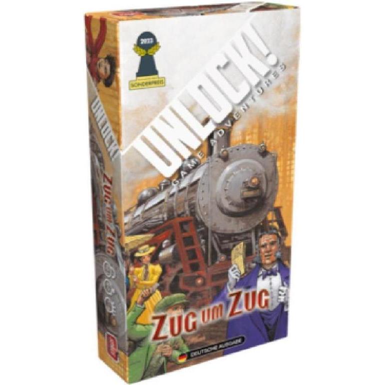 Thumbnail - Asmodée SCOD0084 - Unlock! Game Adventures: Zug um Zug (Einzelszenario), für 1-6 Spieler, ab 10 J. (DE) (Deutsch)