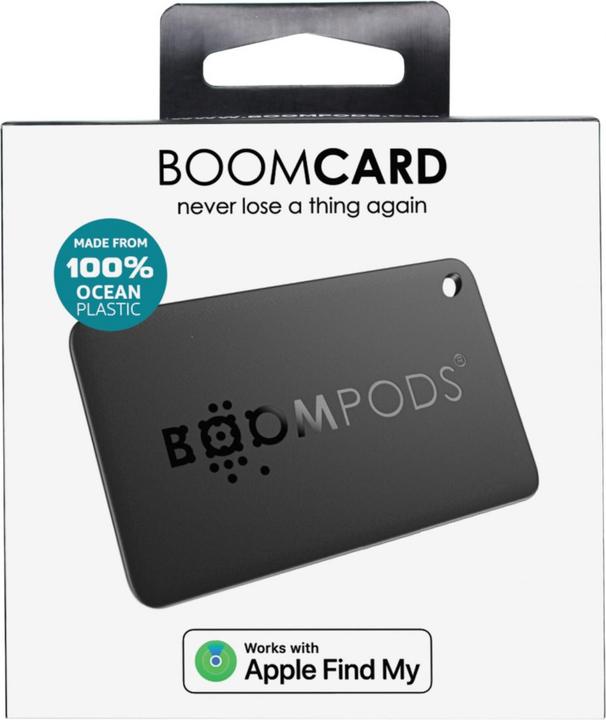 Actual product image Boompods Boomcard black (Android, iOS)
