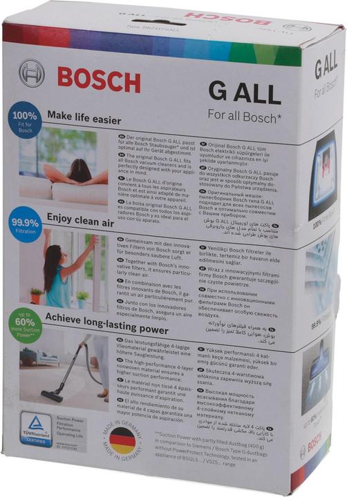 Immagine prodotto Bosch Hausgeräte PowerProtect Tipo G Tutti BBZ41FGALL (1 x)