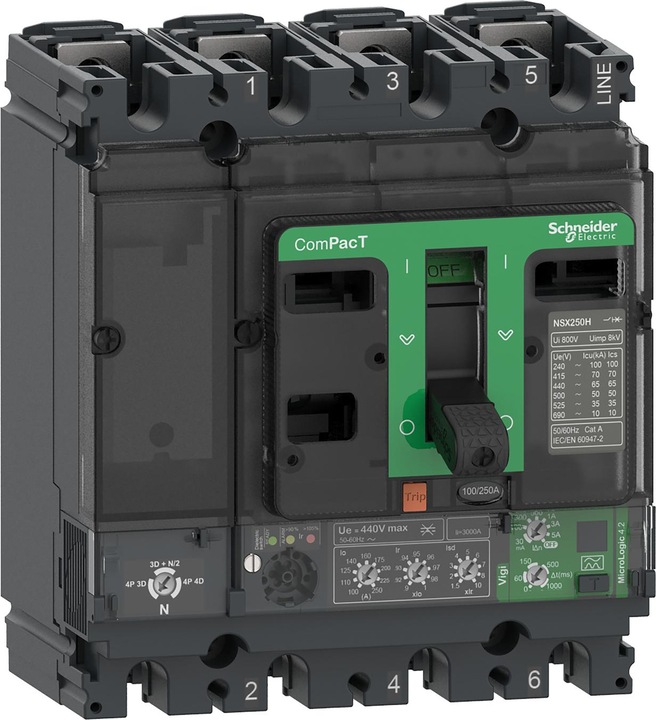 Produktbild Schneider Electric Kompaktleistungsschalter