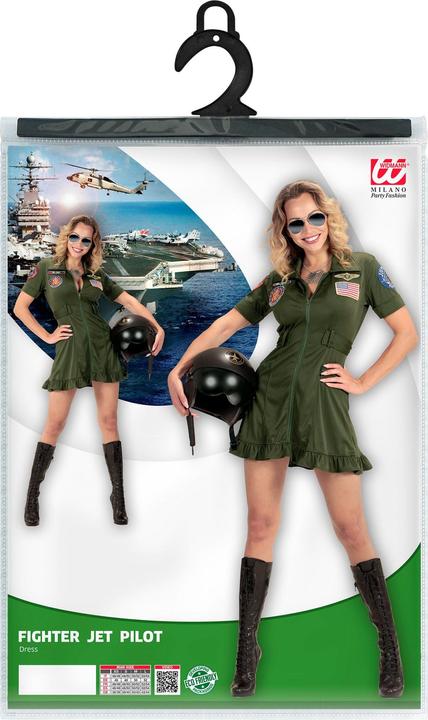 Immagine prodotto Widmann KAMPFJETPILOTIN (Kleid), S (S)