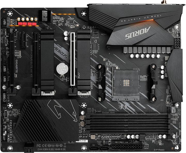 Produktbild Gigabyte B550 Aorus elite AX V2 (AM4, AMD B550, ATX)