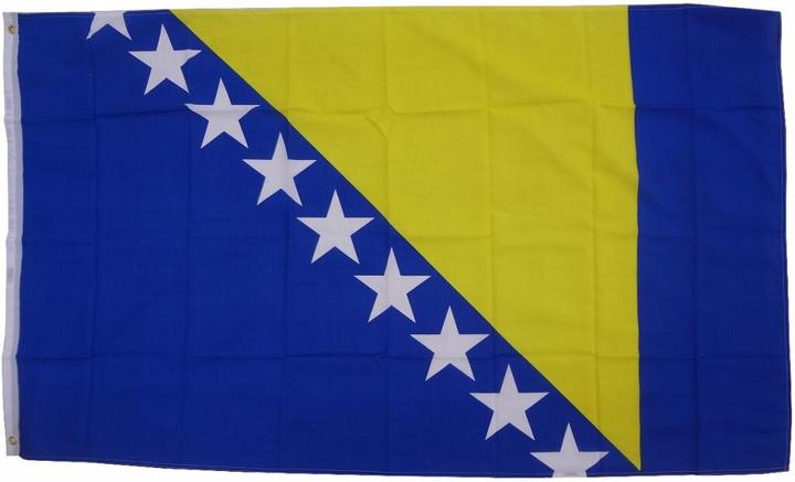 Produktbild trends4cents XXL Flagge Fahne Bosnien-Herzogowina 250 x 150 cm 100g Stoffgewicht Hissflagge (250 x 150 cm)