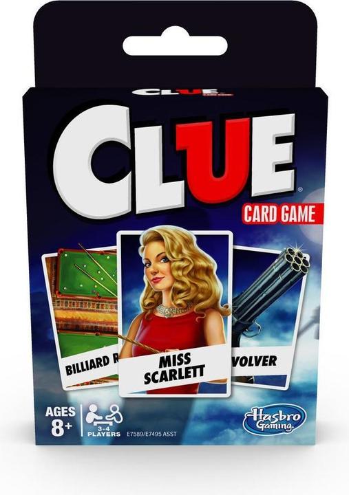 Actual product image Hasbro Gaming Cluedo Card Game (Norwegian, Danish)
