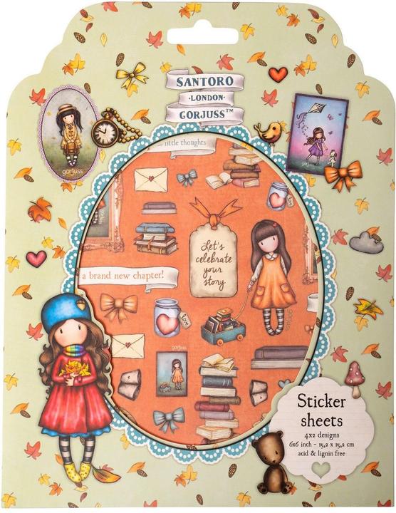 art by marlene Gorjuss Sticker Sheet 4x2 designs (20 Sticker)