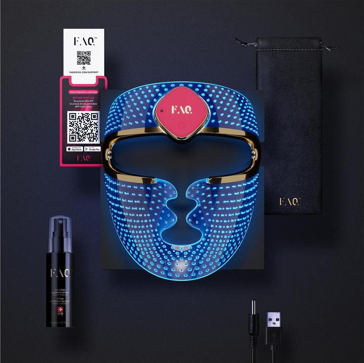 Produktbild FAQ LED-Gesichtsmaske 201