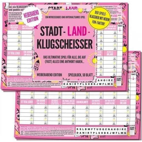 Kylskapspoesi Stadt-Land-Klugscheisser - Weiberabend Edition (Deutsch)