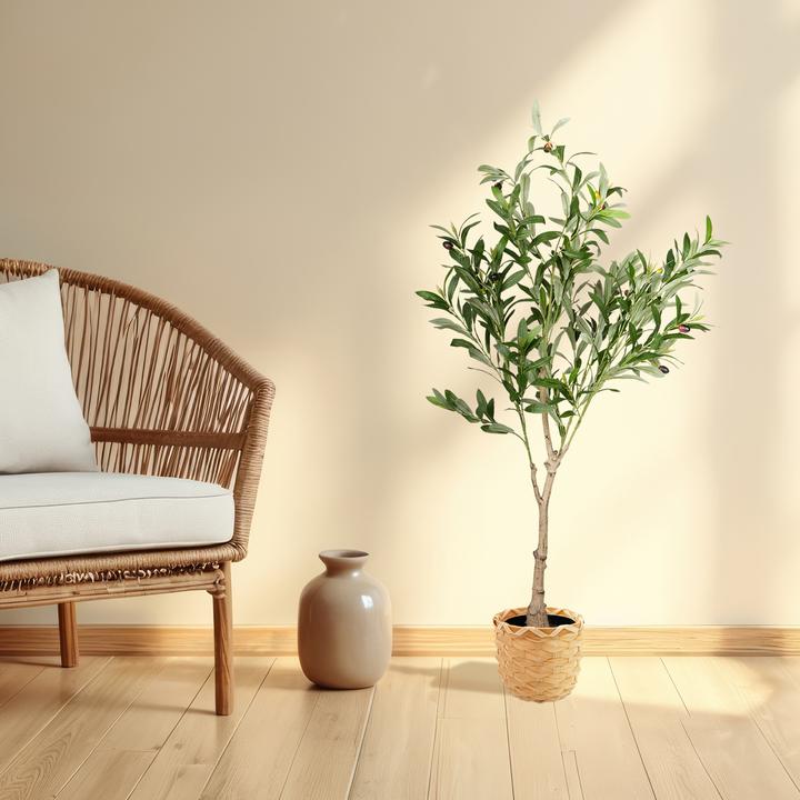Actual product image Relaxdays Olive tree (120 cm)