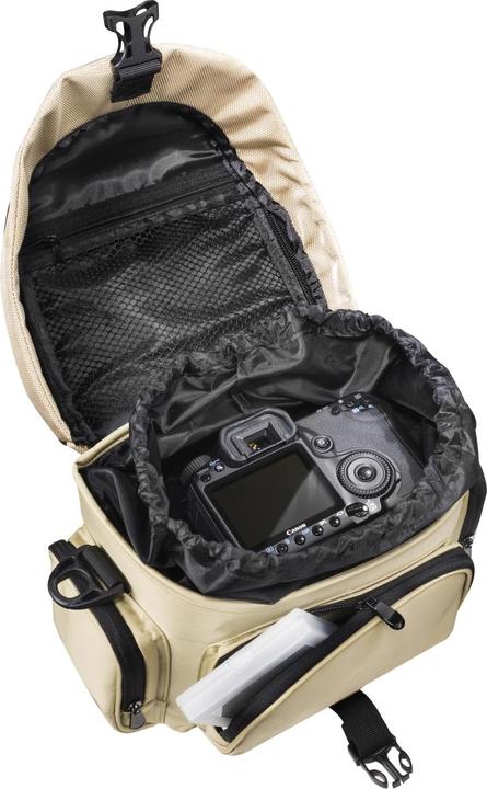 Actual product image mantona Premium photo bag sand/black (Camera shoulder bag, Kamera Bereitschaftstasche, 11.62 l)