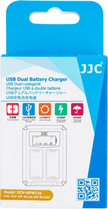 Actual product image JJC DCH-NPW126 (Camera battery charger)