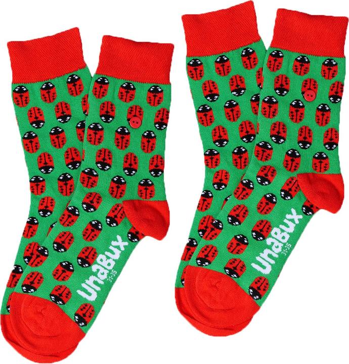 Unabux Freizeitsocken Prints (2er Pack, 31 - 35)