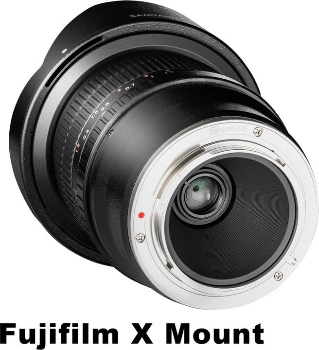 Immagine prodotto Samyang 8mm F3.5 CSII Fuji X (Fujifilm X, APS-C / DX)