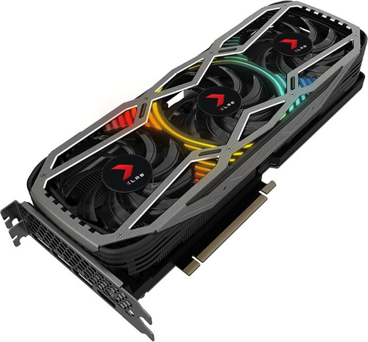 Image du produit PNY GeForce RTX 3080 XLR8 Gaming Revel EPIC-X RGB Triple Fan LHR, 10240 Mo GDDR6X (10 Go)