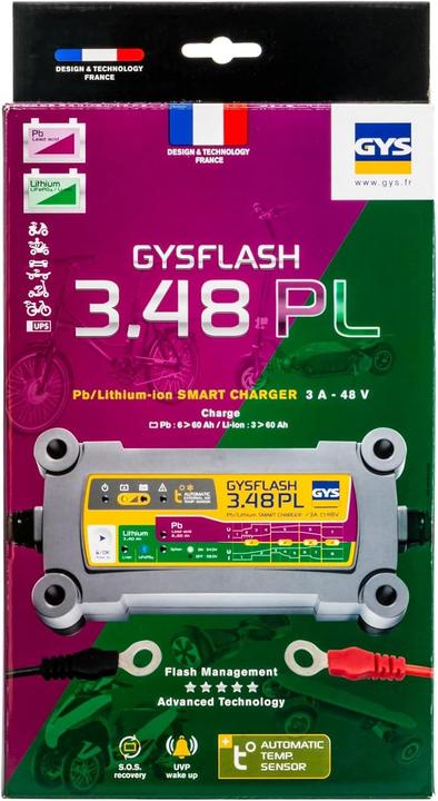 Immagine prodotto GYS Caricabatterie Gysflash 3.48 PL