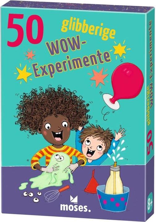 Produktbild 30254 50 glibberige Wow-Experimente, Kartenset für clevere Kids, grosser Spass für kleine Wisse