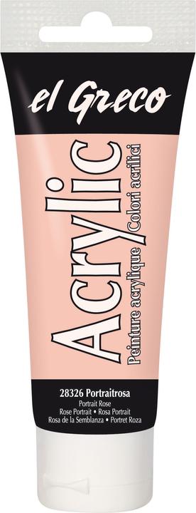 Produktbild Kreul el Greco Acrylic 75ml (Portraitrosa, 75 ml)