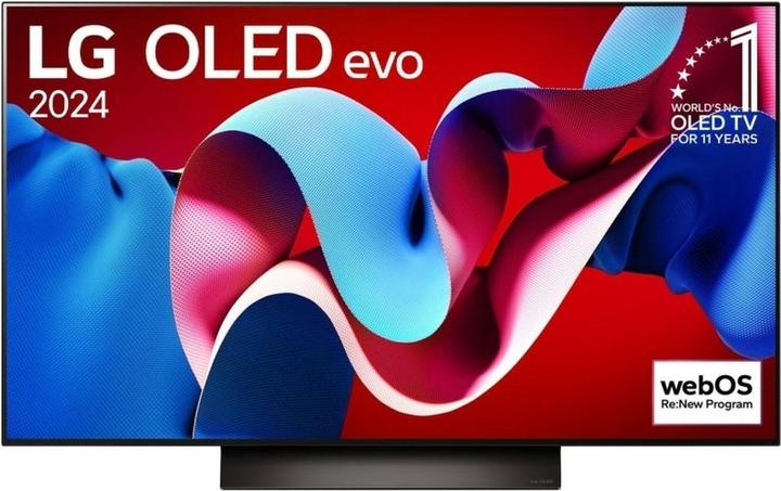 Produktbild LG OLED48C47LA 121cm 48" 4K OLED Smart TV Fernseher (48", C4, OLED, 4K, 2024)