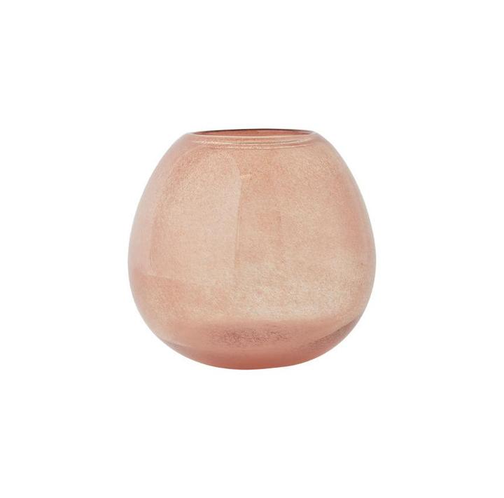 OYOY Living Vase Lasi Medium, Taupe (1 x, 23 x 27 x 26 cm, 16.15 l)