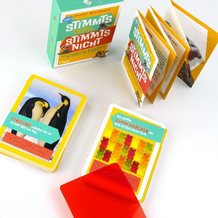 Produktbild Stimmts oder stimmts nicht?  Das einzigartige Wissensquiz für Kinder ab 8 Jahren (Deutsch, 1 Spieler)