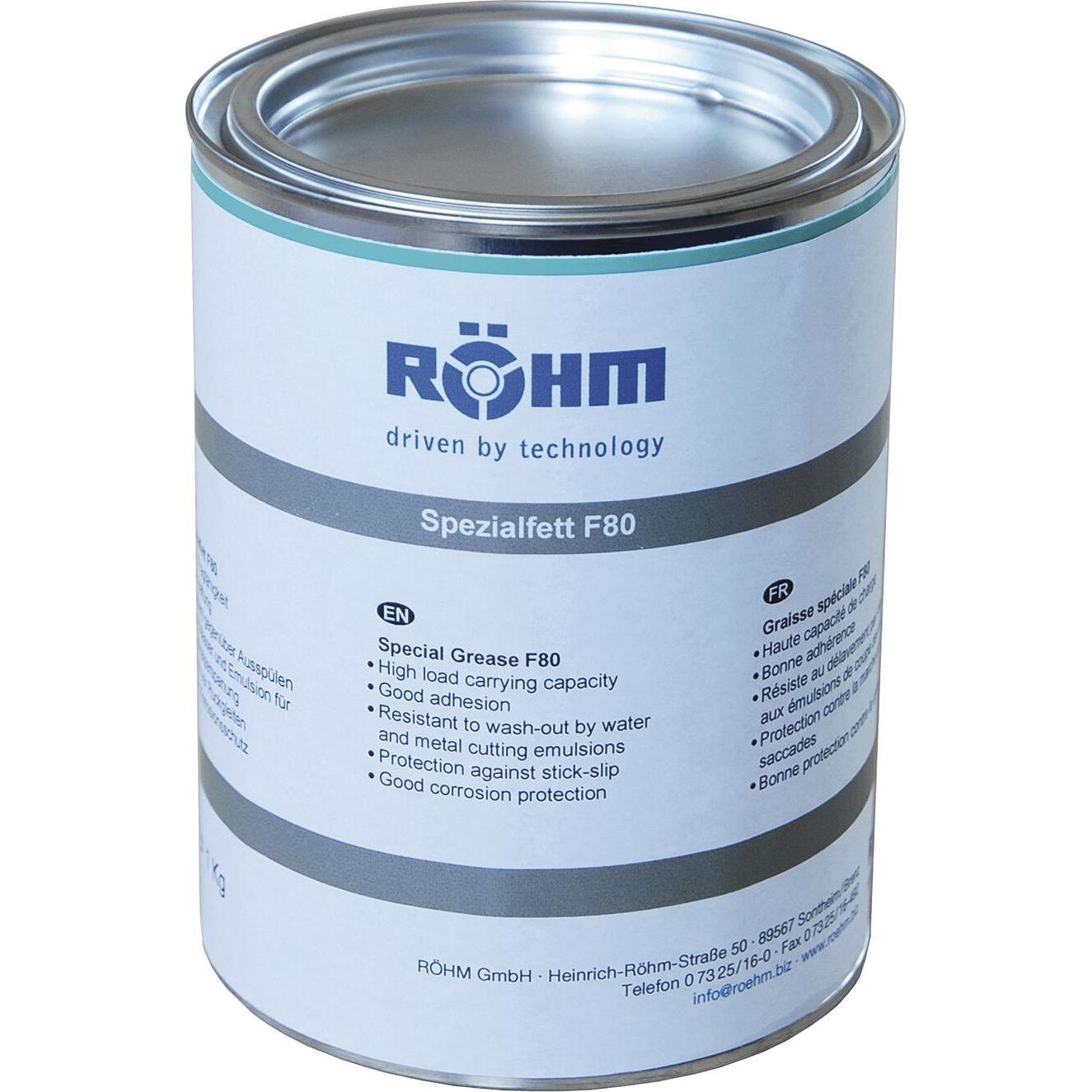 Röhm, Drehmaschine, Spezialfett Type 1028-B F80 für Drehfutter in Dose