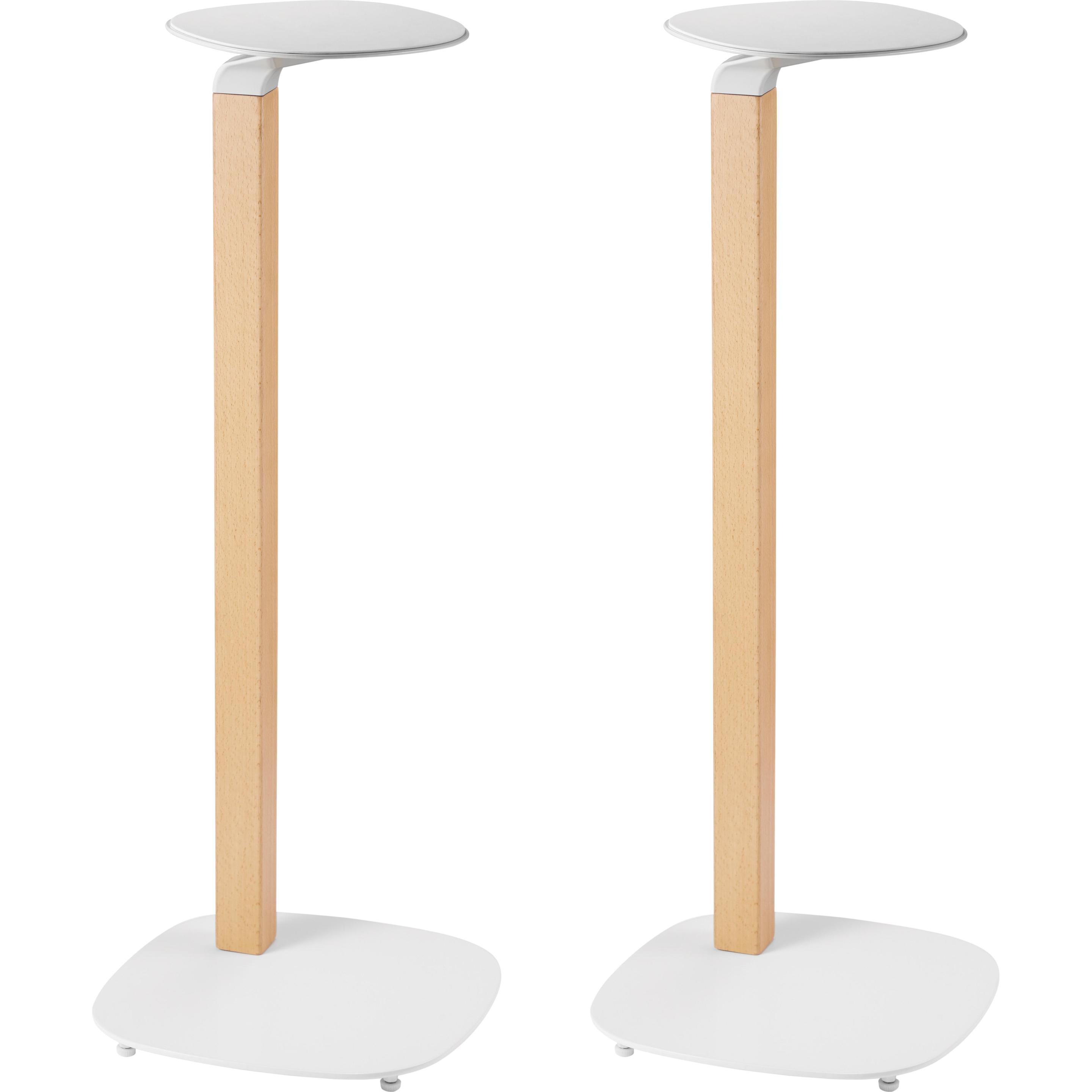 Podspeakers MS-01 Floor speaker stand pair, white (1 coppia, Cavalletto), Stativo + Montaggio a muro per altoparlanti, Bianco