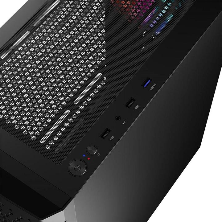 Actual product image Logic ARAMIS ARGB MINIDI USB 3.0 case black (ATX)